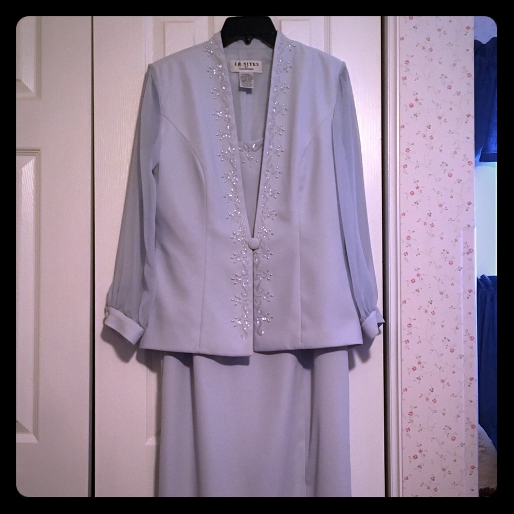 Mother of the Bride Dress 2 Piece Set - Size 8